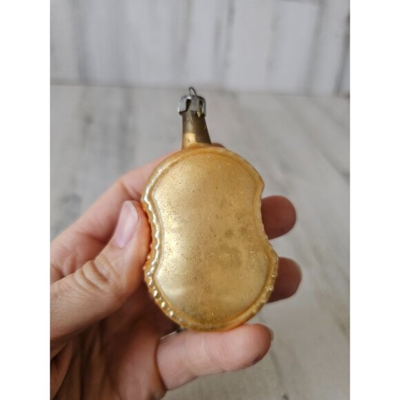 Vintage Poland violin cello glass ornament Xmas tree - Picture 5 of 9